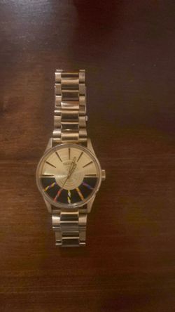 Nixon gold watch