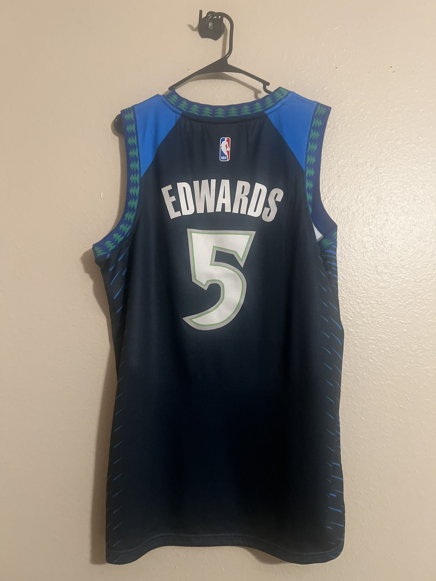 Anthony Edwards Vintage Timberwolves Jersey #5