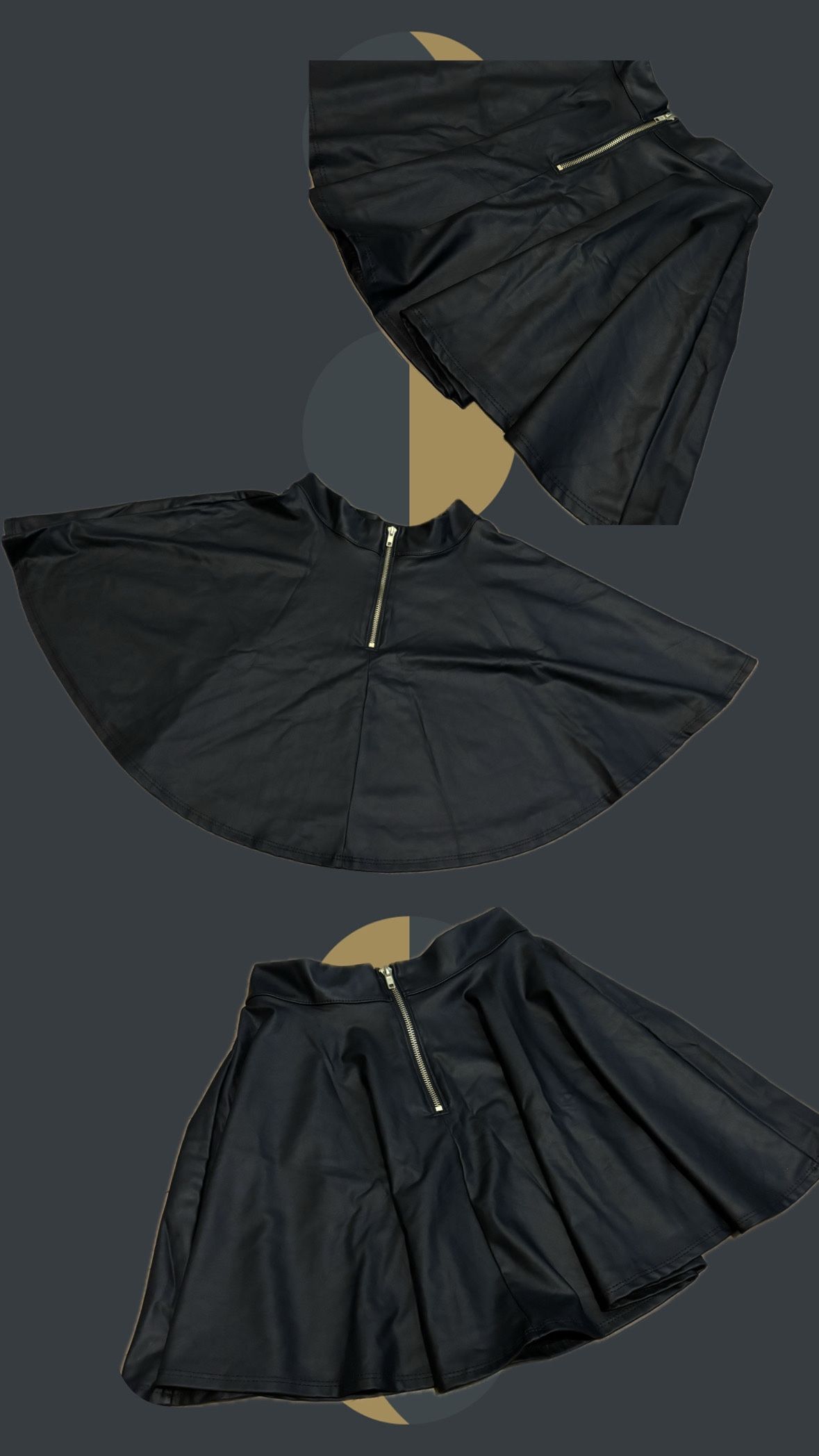 Ladies Leather skirt