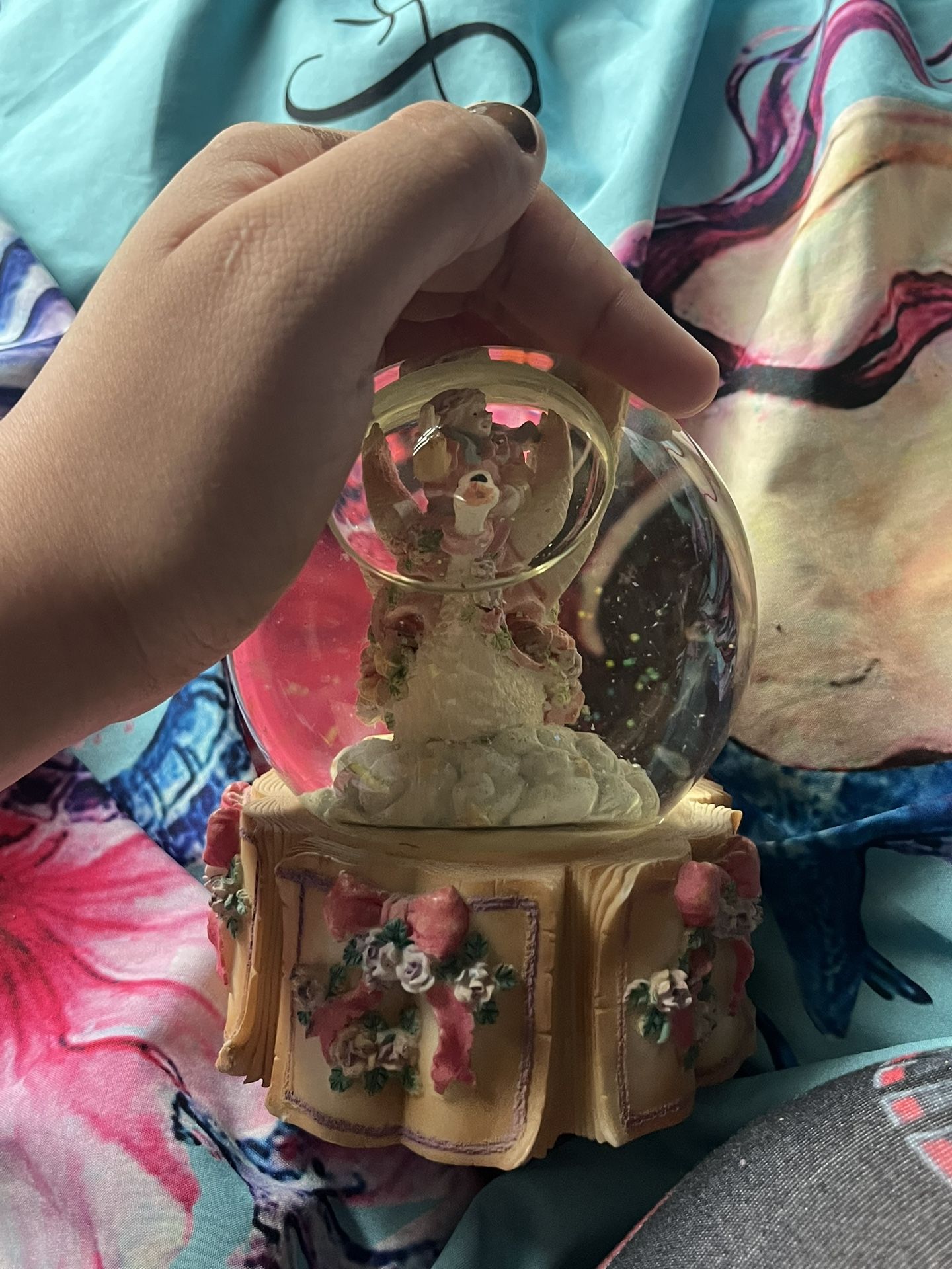 Old Music Snow Globe