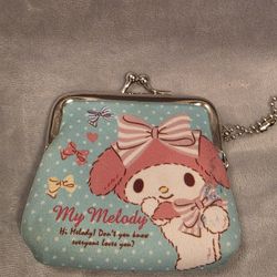 Sanrio My Melody SMALL COIN PURSE CHANGE HOLDER 