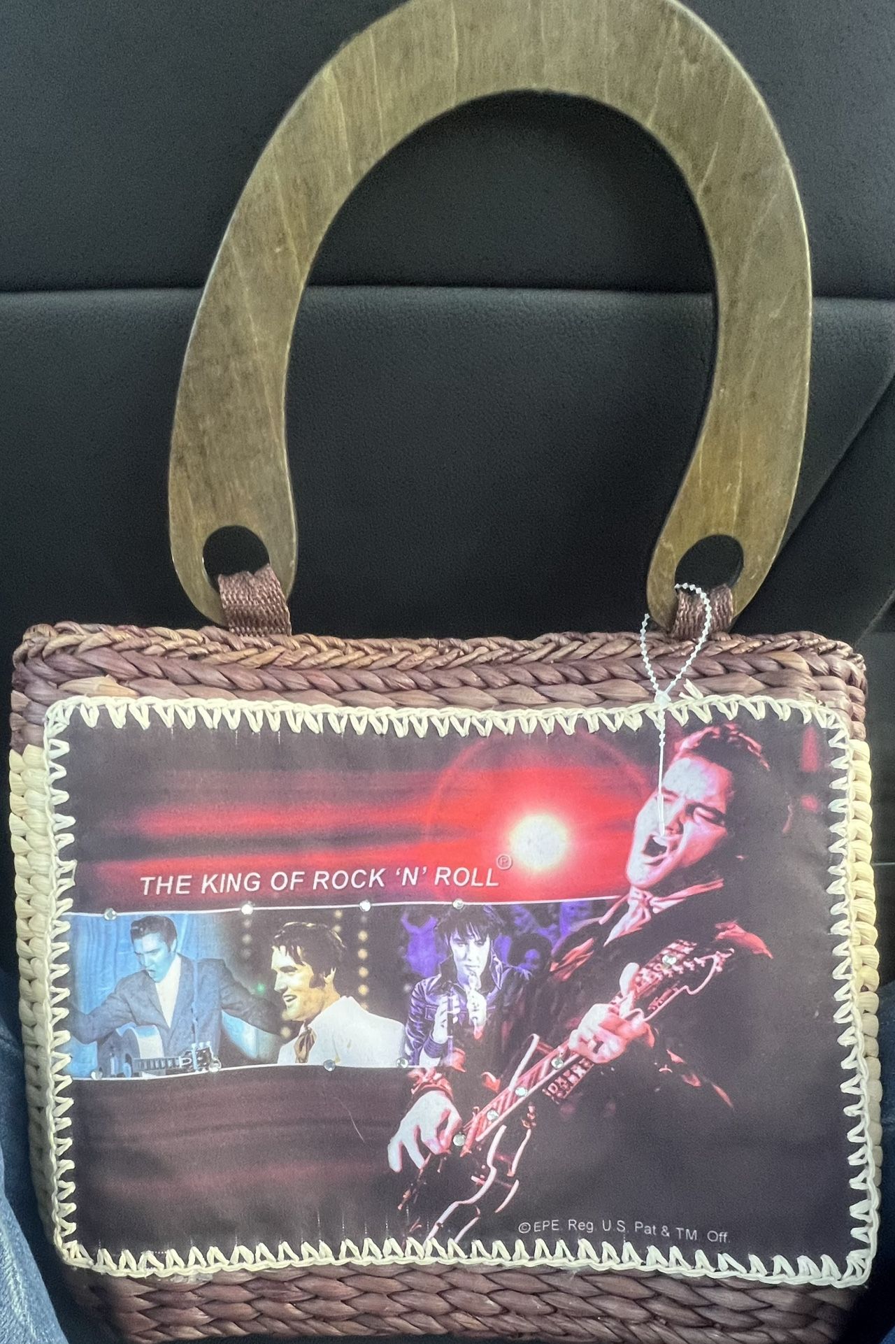 Ashley M Elvis Presley Graphic Purse.