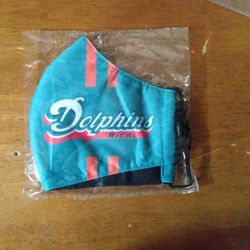 Miami Dolphins Face Mask Brand New And Package 25 Cash