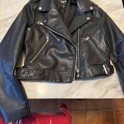 Women’s Leather Jacket Size Small
