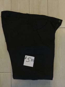 Work pants. 34width 30 long black in color