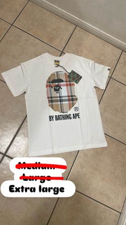 Bape burberry t shirt