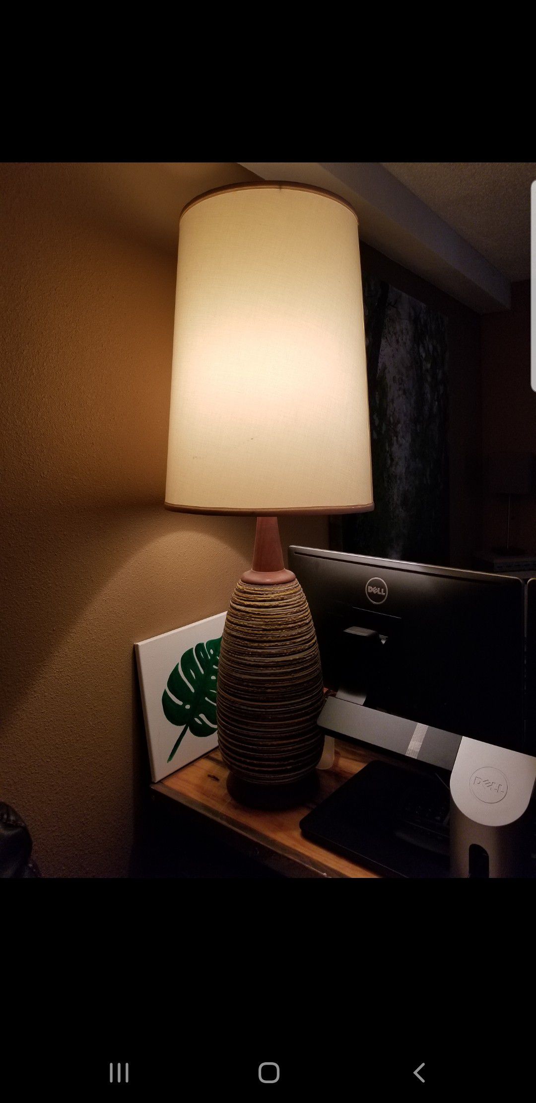 Vintage Honeycomb lamp