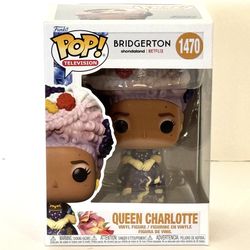 1470 Queen Charlotte Funko Pop in Wedding Dress Bridgerton S2 MIB