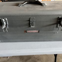 Craftsman Tool Box With Carpenter’s Tools 