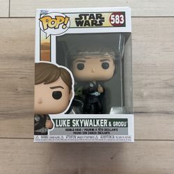 Pop ! Stsr Wars Luke Skywalker & Grogu #583