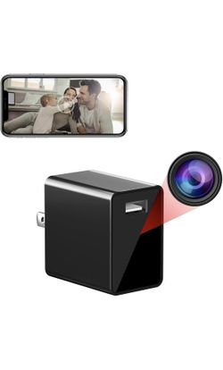 Hidden Camera Charger - WiFi Spy Camera - Full HD 1080P - 140 Degree Wide Angle - Small Nanny Cam - USB Charger Cameras