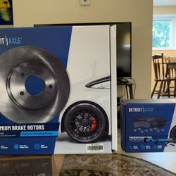 Rear Rotors and Disc Brakes Kit for Hyundai Accent or Kia Rio