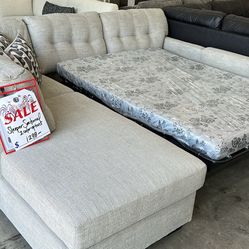 Sectional With Full Sleeper