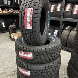 265/70/16 New Set Of AT Tires Installed