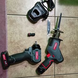 Hyper Tough Impact Wrench And Saw