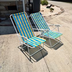 Reclining Beach Chairs