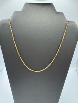 14KT Yellow Gold Rope Chain