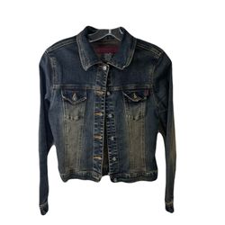 Women’s Small- Solid Jeans Jean Jacket 