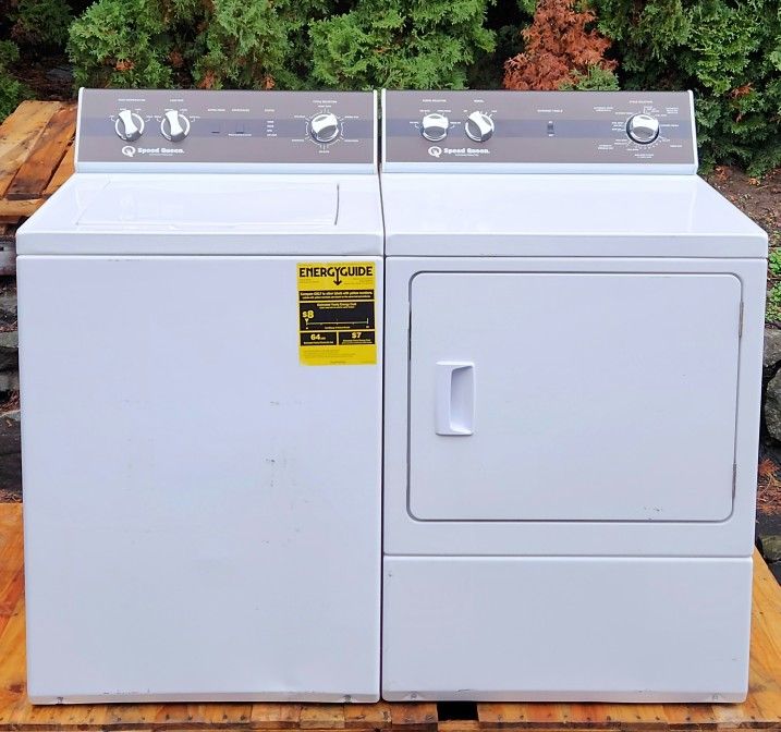 SPEED QUEEN Washer And Dryer Electric