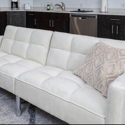 Lepfun Modern Tuft Futon Couch