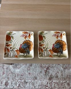Thanksgiving plates
