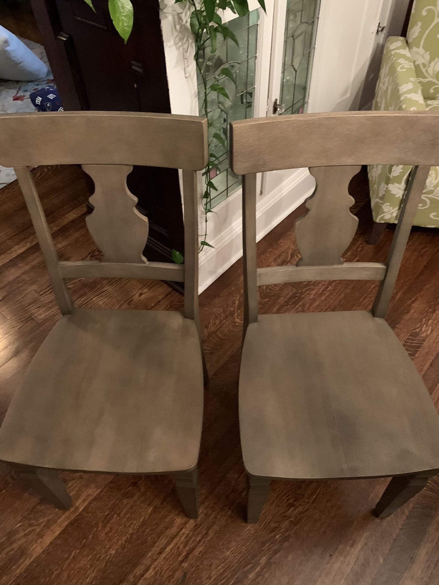 Bradding shadow gray dining chair discount