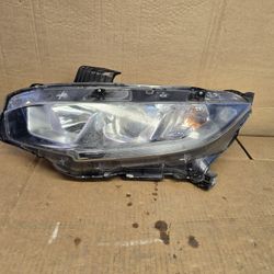 Honda Civic 2016 2017 2018 Headlight 