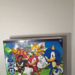 New Sonic The Hedgehog Floor Puzzle. 