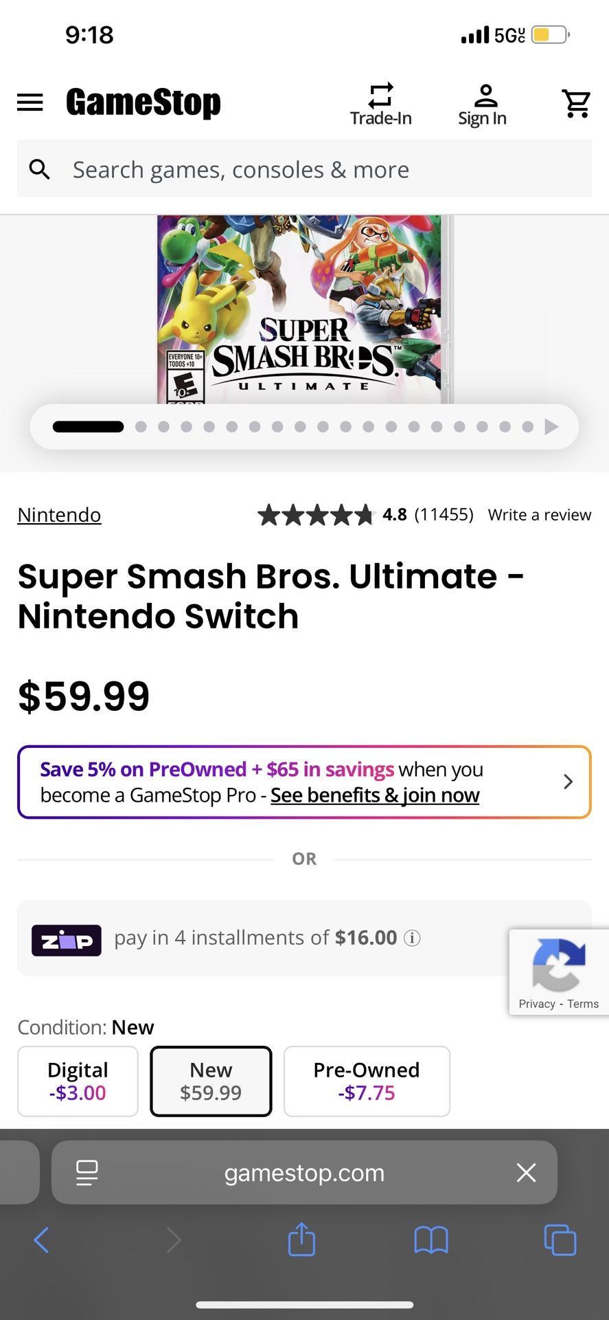 Switch Games