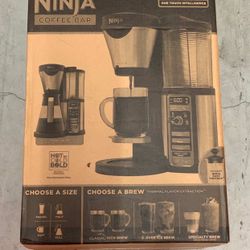 Ninja Coffee Bar Auto-IQ One Touch Intelligence Coffee Maker CF080W 69  New In Box