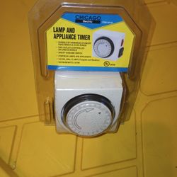Chicago Electric Lamp And Appliance Timer