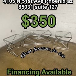 3pcs Coffee Table Set Brand New