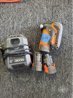Ridgid palm impact driver 1/4” bit chuck