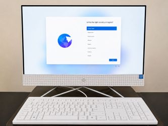 HP All-in-One desktop