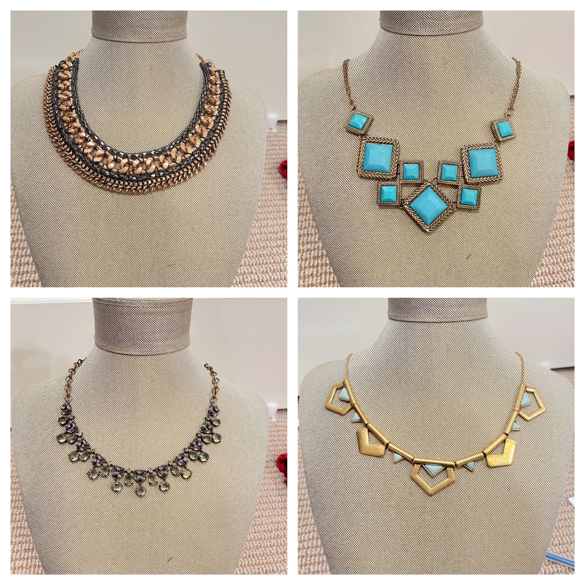 Statement necklaces