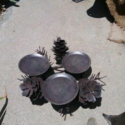 Garden, Metal Pinecones, Plants, Misc,  