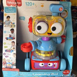 New Fisher-Price GTJ60 4-In-1 Ultimate Learning Bot 