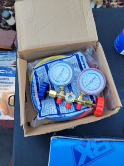 Hvac Air Conditioning Charging And Testing Tool