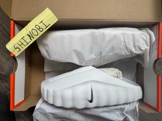 Nike Mind 001 Slides Summit White - KATY PICK UP ONLY