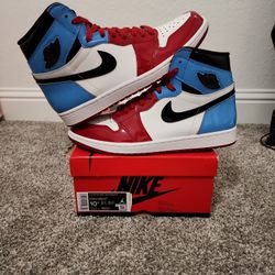 Jordan 1 - Fearless Unc To Chicago, Size 10.5m