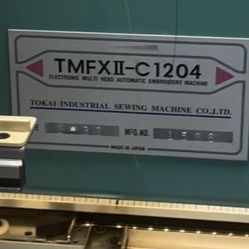 Tajima 4 Head Embroidery Machine 