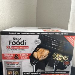 Ninja Foodi Dual AIRFRYER NEW 