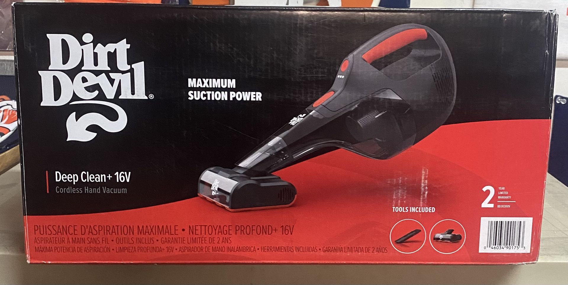 Deep Clean+ 16V Hand Vacuum with Motorized Pet Tool