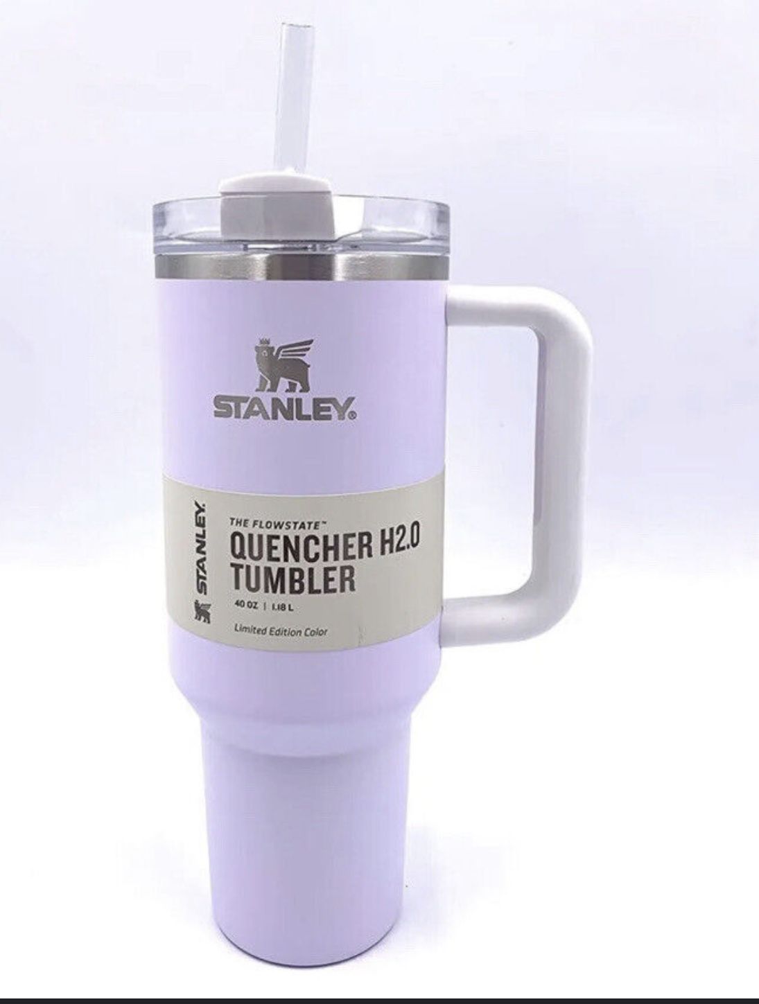 Added a 40 ounce Stanley tumbler to the purple collection 💜 I'm