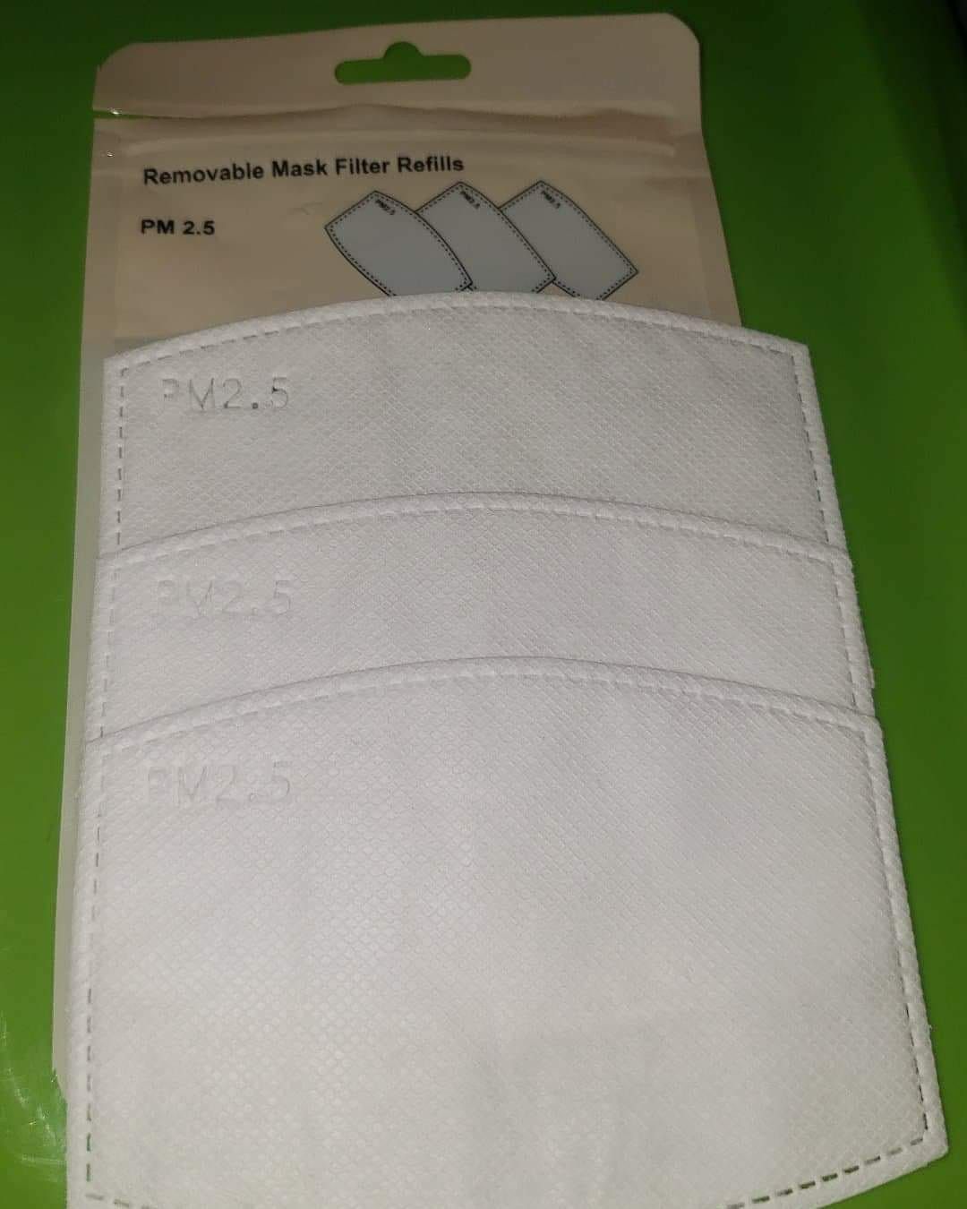 Filters, facemask