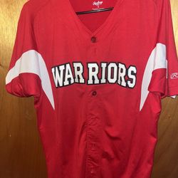 Warriors Baseball Jersey 