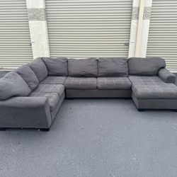 Large Charcoal Sectional 