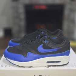Nike Air Max 1 Essential Black Hyper Royal