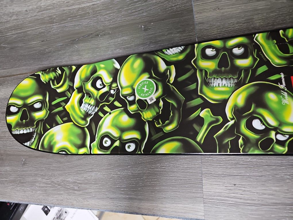Supreme Skull Pile Skateboard Deck Supreme Skull Pile Skateboard