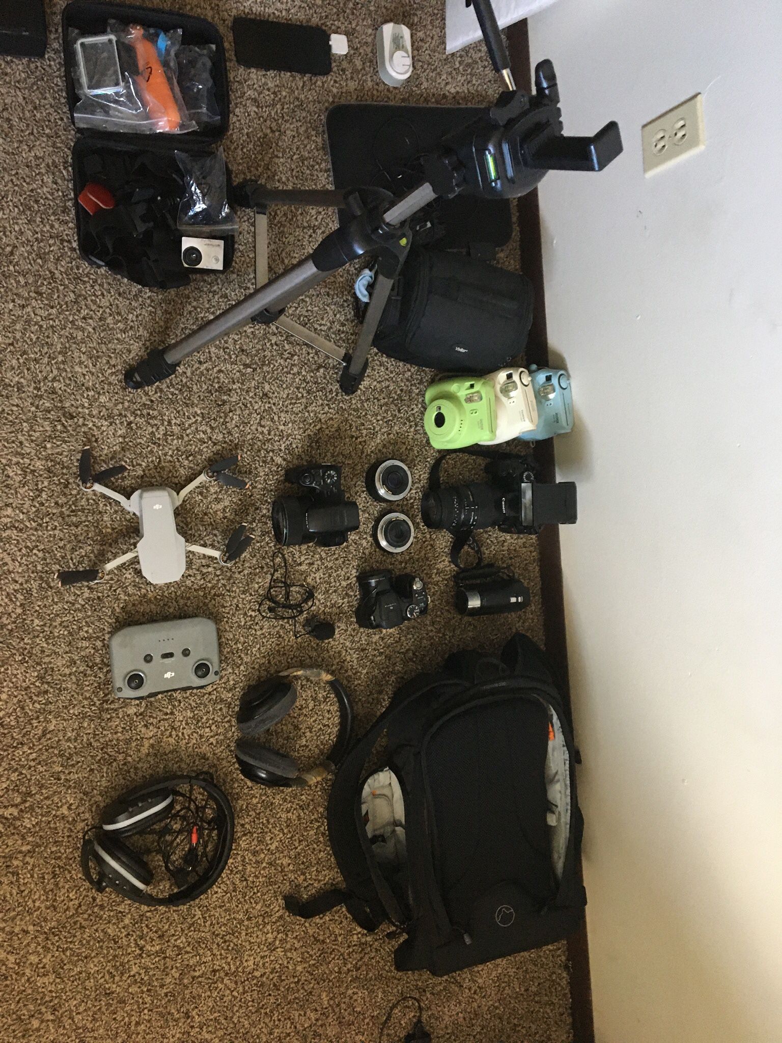Photographer Equipment 